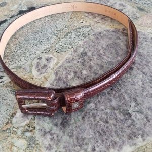 Calvin Klein brown leather belt